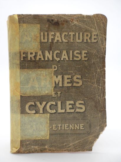 null COLLECTIVE: Manufacture françaises d'armes et cycles. Paris. undated. 26,5 x...