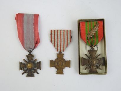 DECORATIONS. FRANCE. Croix de guerre 1939...