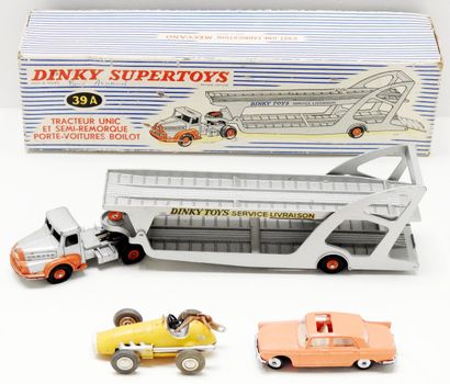 DINKY SUPERTOYS 
Unic tractor and Boilot...
