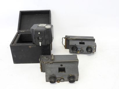 null Two VERASCOPES in metal. Height: 5 cm. In the state

We join : KODAK, Camera...