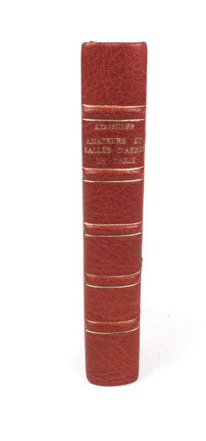 null TAVERNIER (Adolphe) "Amateur et salles d'armes de Paris", Paris, Marpon, 1896....