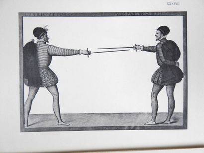null LOVINO (G., of Milan). Treaty of fencing dedicated to king Henri III. Reduced...