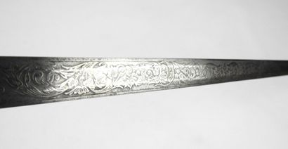 null NETHERLANDS. Sword of master of arms model 1896 with gilded brass mounting,...