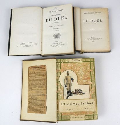 null E. COLOMBEY. Around 1860. "Anecdotal history of the duel in all times and in...
