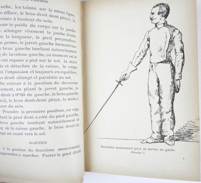 null LAFAUGERE. The Spirit of fencing, didactic poem. Second edition. Paris, Garnier...