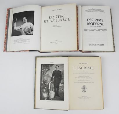 null DESMEDT (Eugène), "La science de l'escrime", preface by Max Waller, Brussels,...