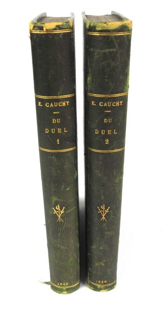 null CAUCHY (Eugene). "Du duel" considered in its origins and in the current state...