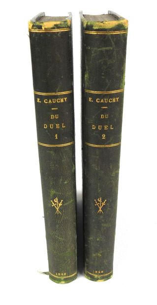 null CAUCHY (Eugène). "Du duel" considéré dans ses origines et dans l'état actuel...