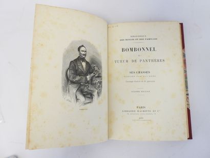 null BOMBONNEL: le tueur de panthères, ouvrage illustré de 21 gravures. Paris, ed....