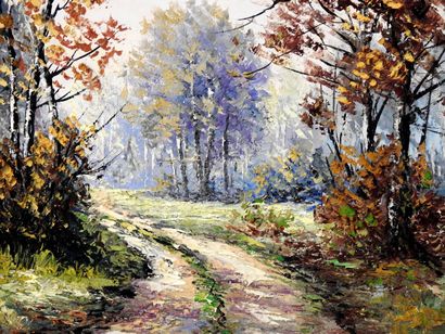 null SCHILLINGER - XXth

The path.

Oil on canvas.

Signed lower left.

39 x 80 cm.

Wear...