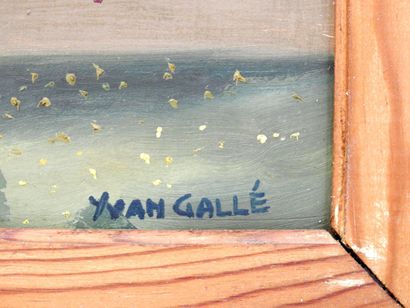 null Yvan GALLE (1907-1975)

Nature morte au pot en cuivre.

Huile sur toile.

Signée...