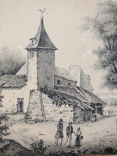 null Delaré MANECHERE - XIX - XX eme

Ferme et maison à la barque.

Plume et encre.

11,5...