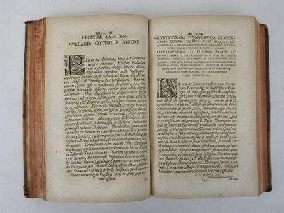 null FREHERI Marquardi. Rerum germanicarum scriptores. Argentorati, Dusseckeri, 1717....