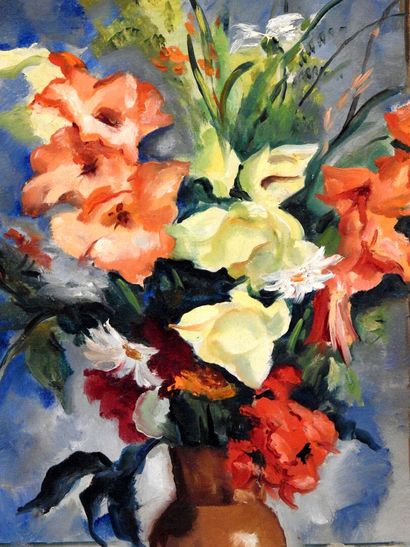 null Charles PICART LE DOUX (1881-1959)

Still life with a bunch of flowers.

Oil...