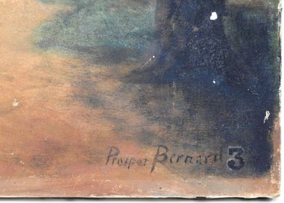 null Prosper BERNARD - XXe siècle

Paysage au moulin.

Huile sur toile.

Signée en...