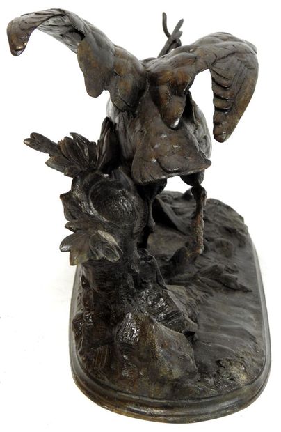 null Jules MOIGNIEZ (1835-1894)

Grande bécasse à l'envol

Epreuve en bronze XIX...