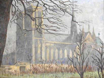 null Robert Antoine SERRE (1890-1963)

View of Notre Dame de Paris.

Oil on canvas....
