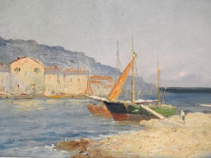null Louis LARTIGAU - 19th-20th century

View of Martigues.

Oil on canvas. Signed...