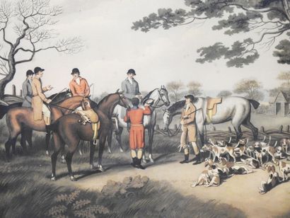 null Samuel HOWITT (1765-1822) d'après

La chasse au lièvre

Estampe en couleur

44...