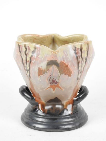 Paul FOUILLEN (1899 - 1958) - Quimper : Vase...