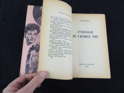 null André BRETON : Anthologie de l'Humour noir. Paris, Éditions du Sagittaire, 1950....