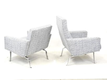 null Geoffrey HARCOURT (né en 1935) : Deux fauteuils pouvant former paire, modèle...
