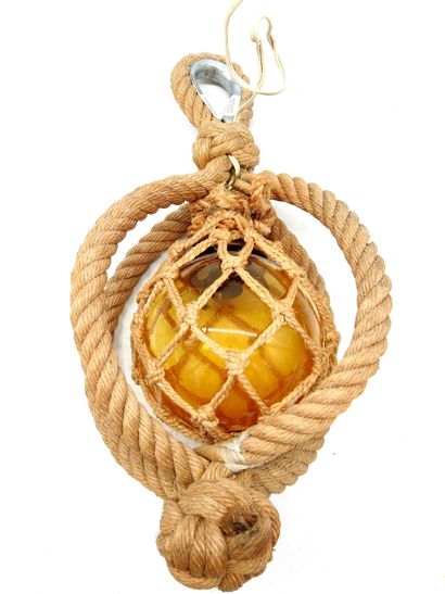 null AUDOUX MINET (in the taste of): Suspension in rope. H: 40 cm