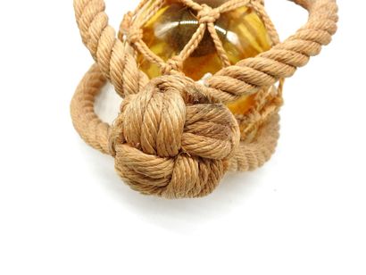 null AUDOUX MINET (in the taste of): Suspension in rope. H: 40 cm