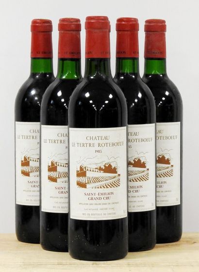 6 bouteilles
Château le Tertre Roteboeuf...