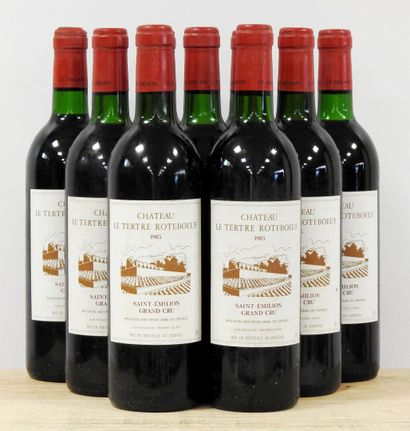 9 bouteilles
Château le Tertre Roteboeuf...