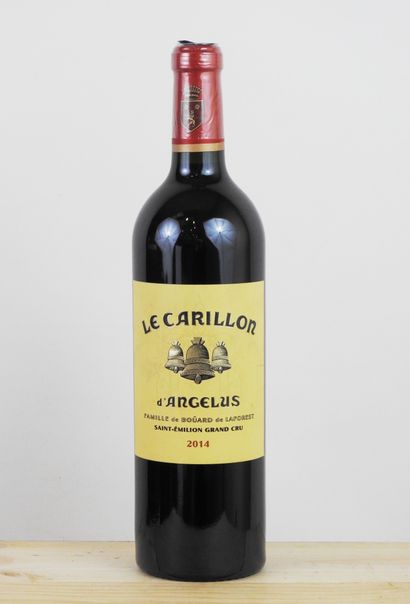 null 1 bouteille
Le Carillon d'Angelus - Saint Emilion - 2014