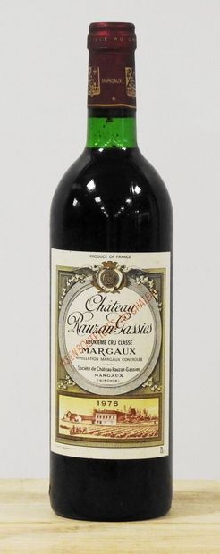 null 1 bouteille
Château Rauzan Gassies - Margaux - 1976