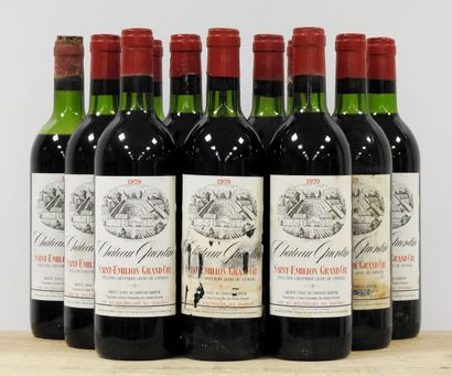 null 12 bouteilles
Château Quentin - Saint Emilion - 1979
Petites usures aux éti...
