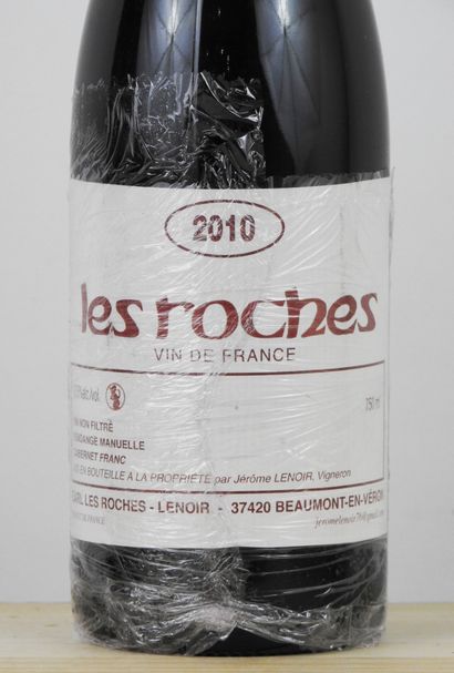 null 1 bouteille
Chinon - Les Roches - Cabernet Franc - Jérôme Lenoir - 2010.