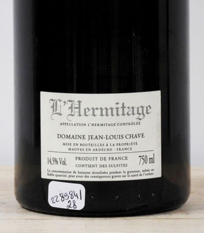 null 1 bouteille
L'Hermitage Blanc - Domaine Jean-Louis Chave - 2011.
Portant le...