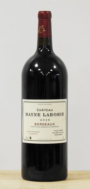 null 1 magnum
Château Mayne Laborie - Philippe Lherme - 2018.