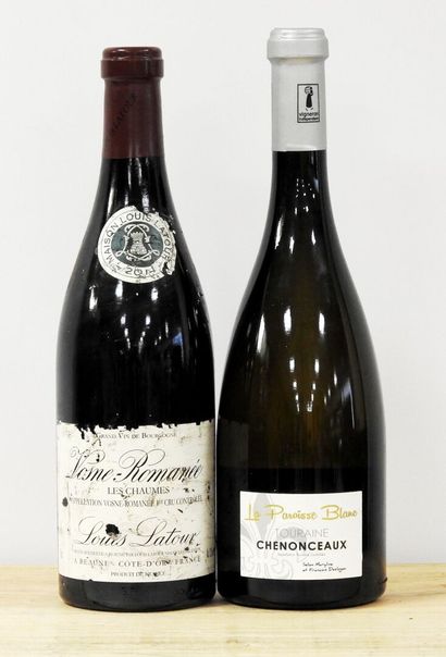 null 2 bouteilles
Les Chaumes - Vosne-Romanée - Louis Latour 2014.
La Paroisse blanc...