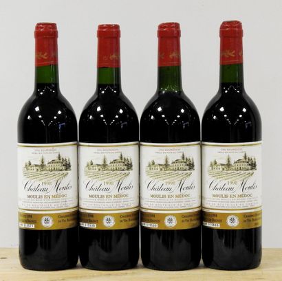 4 bouteilles
Château Moulis - 1998 - Moulis...