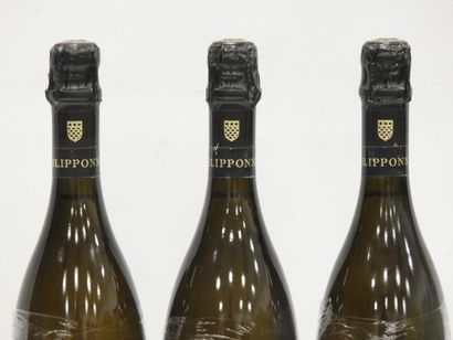 null 3 bottles Champagne Extra Brut Blanc Le Clos des Goisses Maison Philipponnat....