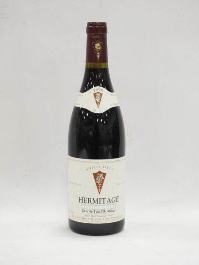 null 1 bottle Hermitage rge Nobles Rives Cave de Tain l'Hermitage. 1998