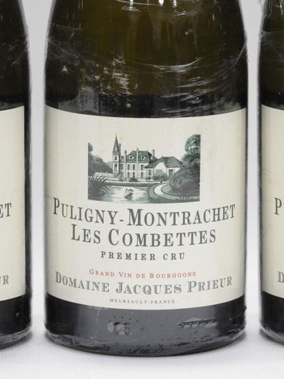 null 3 bottles Puligny-Montrachet Les Combettes. Domaine Jacques Prieur. 2016.