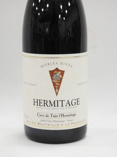 null 1 bottle Hermitage rge Nobles Rives Cave de Tain l'Hermitage. 1998