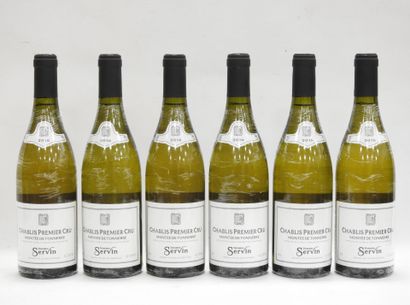 null 6 bottles Chablis Montée de Tonnerre Domaine Servin. 2016.