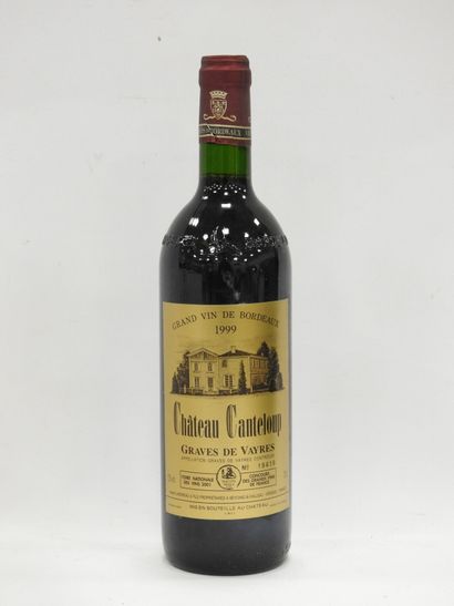 null 12 bottles Château Canteloup Grave de Vayres 1999. In cardboard box