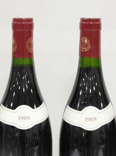 null 4 bottles Hermitage Domaine des Remizières, Desmeure Père & Fils. 1989