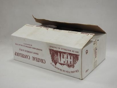 null 11 bottles Château Canteloup Grave de Vayres 1996. In cardboard box