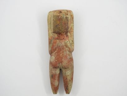 null Idole féminine ou Vénus en terre cuite

Hauteur : 8,9 cm

Equateur culture Valdivia...