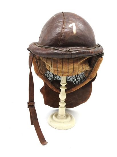 null GERMANY. Mask for the training to the famous duels of students known as MENSUR,...