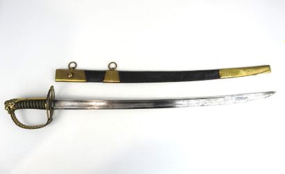 null FRANCE. Saber of the type of the officers of the troops on foot of the end of...