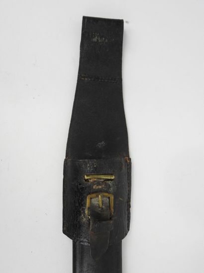 null FRANCE. Glaive d'infanterie modèle 1831 à poignée en laiton moulée matriculée,...